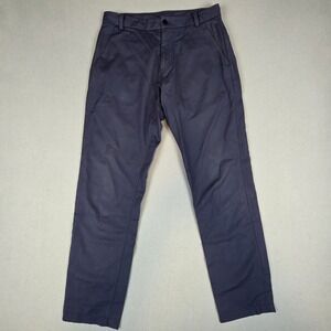 Lululemon Pants Men's 32x29 Commission Blue Navy Classic Fit Stretch Performance